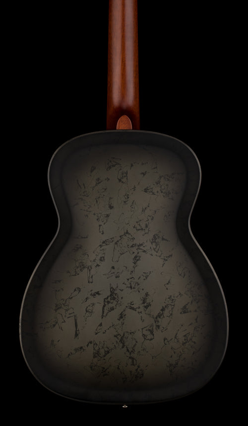 Used National NRP-B 14-Fret Resonatior - Black Rust #18917 with Original Hard Case