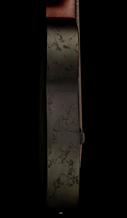 Used National NRP-B 14-Fret Resonatior - Black Rust #18917 with Original Hard Case