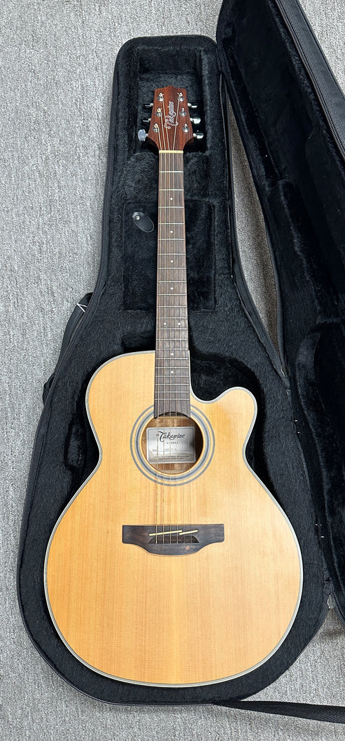 Used Takamine GN20CE - Natural Satin #03058 with Gig Bag