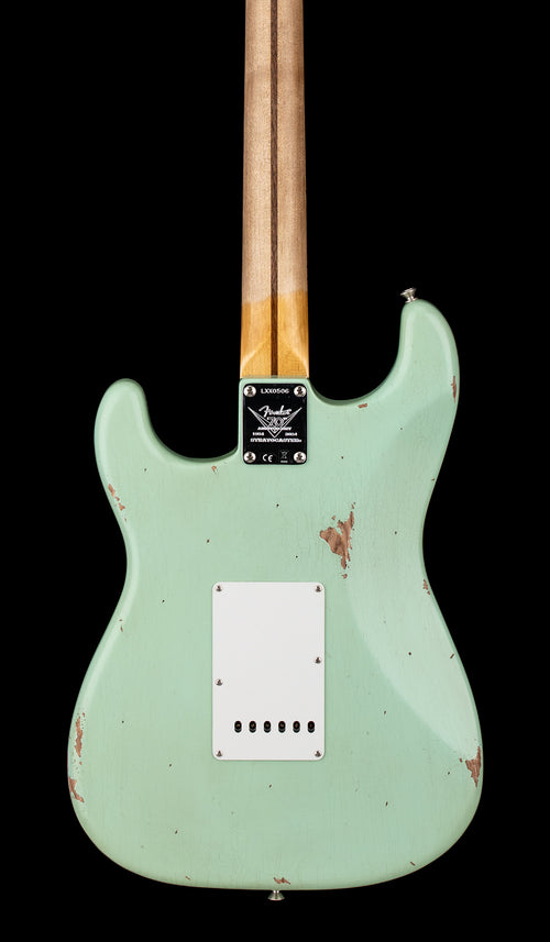 Fender Custom Shop Limited Edition Fat 1954 Stratocaster Relic with Closet Classic Hardware - Super Faded Aged Surf Green #0506