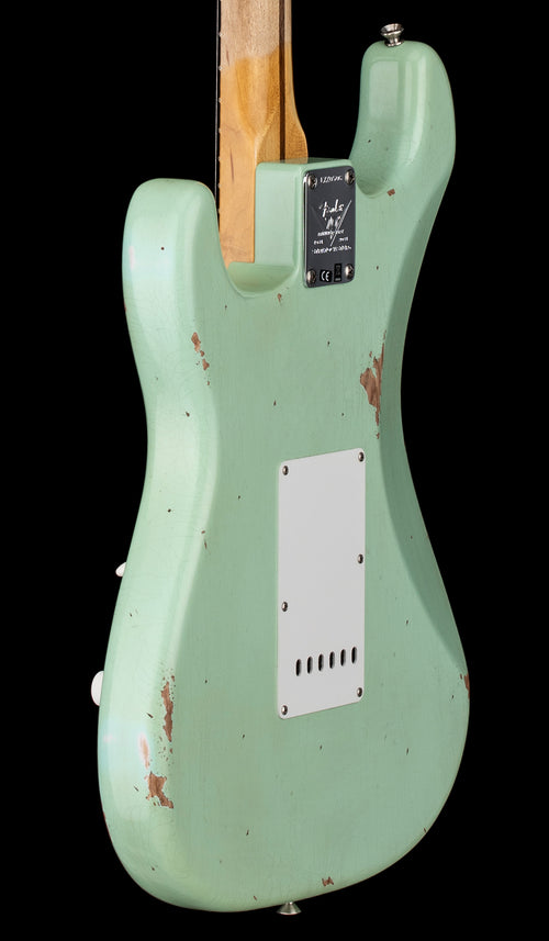 Fender Custom Shop Limited Edition Fat 1954 Stratocaster Relic with Closet Classic Hardware - Super Faded Aged Surf Green #0506