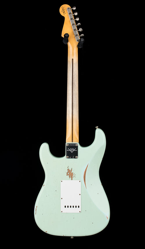 Fender Custom Shop 1958 Stratocaster Relic - Super Faded Aged Surf Green #69266