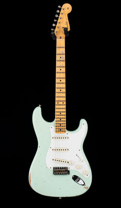 Fender Custom Shop 1958 Stratocaster Relic - Super Faded Aged Surf Green #69266