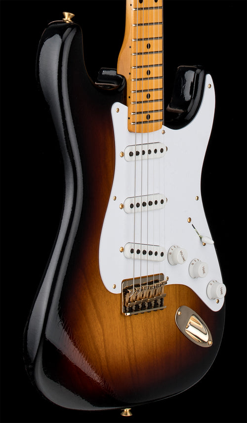 Fender Custom Shop Limited Edition 1954 Hardtail Stratocaster DLX Closet Classic - Wide Fade 2 Tone Sunburst #0004