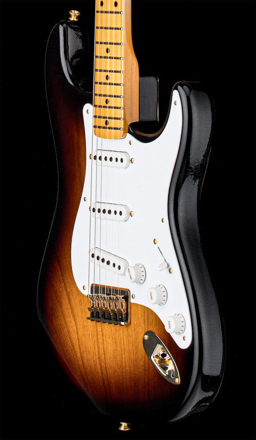 Fender Custom Shop Limited Edition 1954 Hardtail Stratocaster DLX Closet Classic - Wide Fade 2 Tone Sunburst #0004