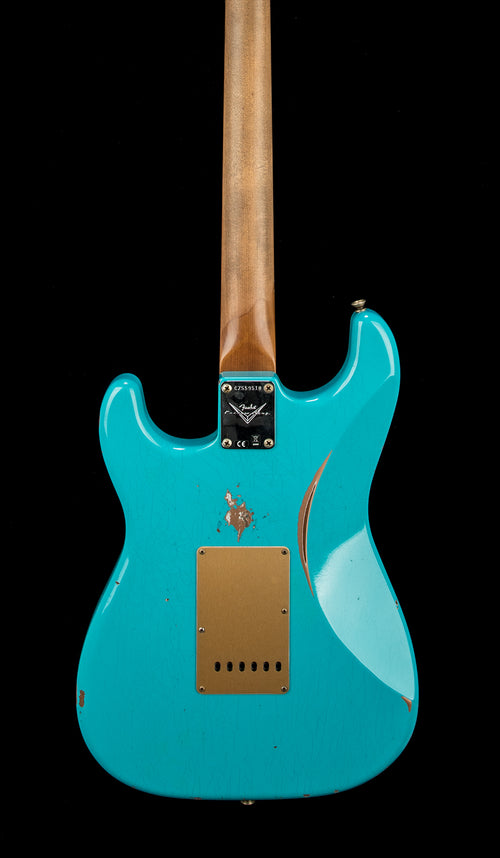 Fender Custom Shop Empire 67 Stratocaster Relic - Taos Turquoise over Copper #59518