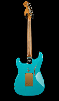 Fender Custom Shop Empire 67 Stratocaster Relic - Taos Turquoise over Copper #59518