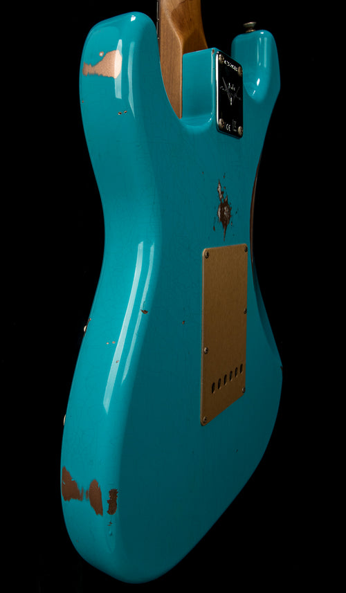 Fender Custom Shop Empire 67 Stratocaster Relic - Taos Turquoise over Copper #59518