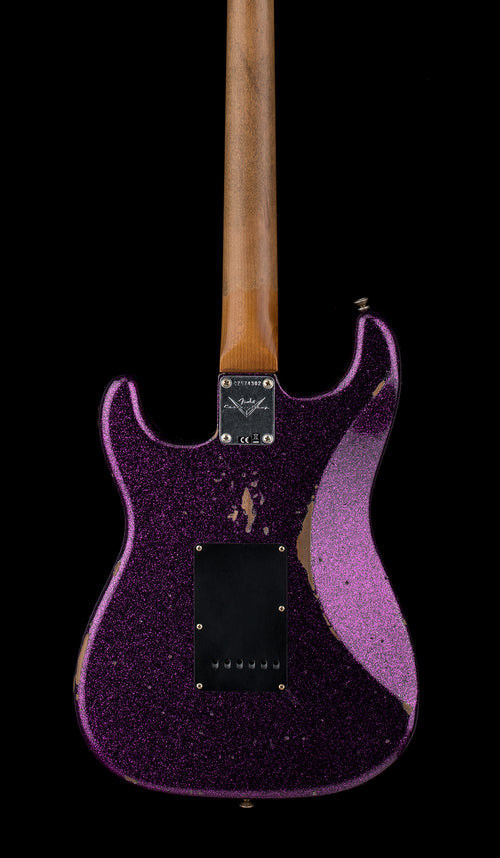 Fender Custom Shop Empire 67 Stratocaster Relic - Magenta Sparkle #74302