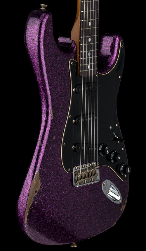 Fender Custom Shop Empire 67 Stratocaster Relic - Magenta Sparkle #74302