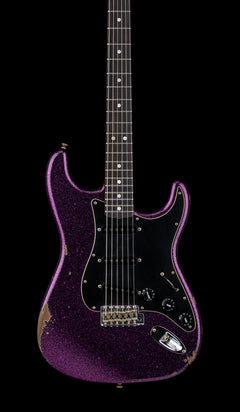 Fender Custom Shop Empire 67 Stratocaster Relic - Magenta Sparkle #74302