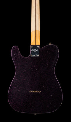 Fender Custom Shop Tomatillo Telecaster Journeyman Relic - Super Faded/Aged Magenta Sparkle #25806