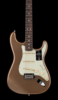 Fender Empire Music Exclusive Limited Edition American Professional II Stratocaster - Firemist Gold Metallic #34987