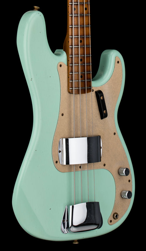 Fender Custom Shop Empire 58 Precision Bass Journeyman Relic - Aged Surf Green #82474