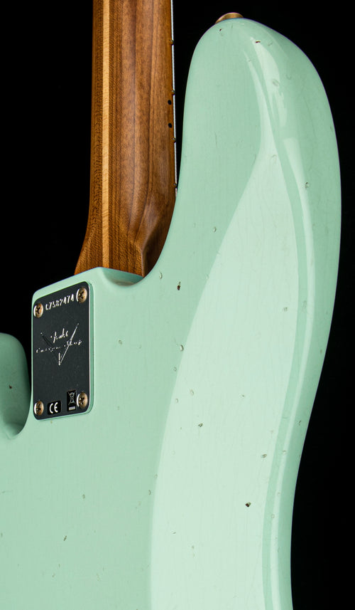 Fender Custom Shop Empire 58 Precision Bass Journeyman Relic - Aged Surf Green #82474