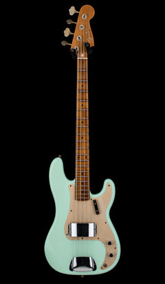 Fender Custom Shop Empire 58 Precision Bass Journeyman Relic - Aged Surf Green #82474