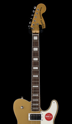 Squier Limited Edition Paranormal Troublemaker Telecaster Deluxe - Aztec Gold