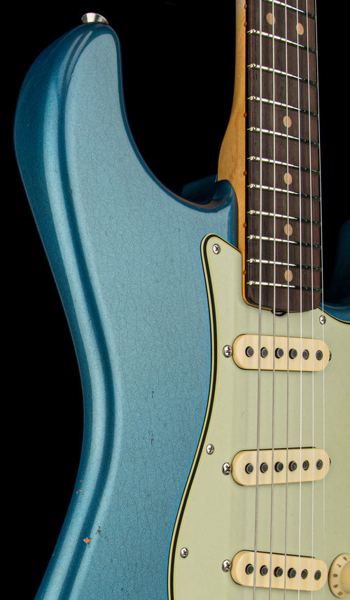 Fender Custom Shop Limited Edition 1963 Stratocaster Journeyman/Closet Classic - Aged Lake Placid Blue #80573