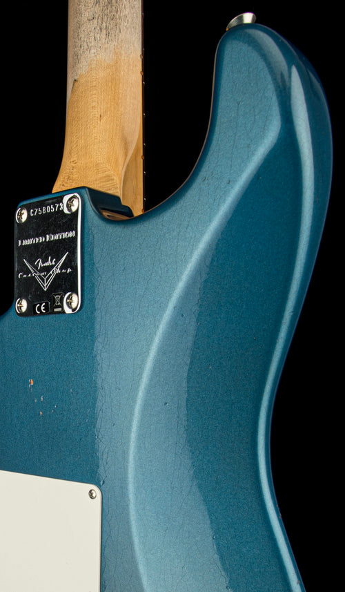 Fender Custom Shop Limited Edition 1963 Stratocaster Journeyman/Closet Classic - Aged Lake Placid Blue #80573