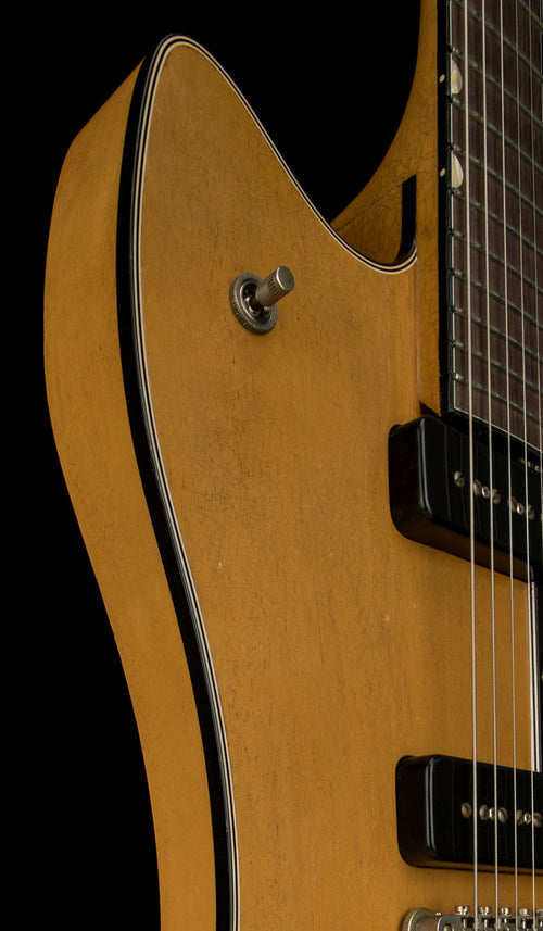 Used Gretsch Custom Shop Masterbuilt Gonzalo Madrigal G6199 Caddy Bo Relic (2022) - Super Faded TV Yellow #12396 with Original Hard Case