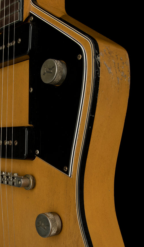 Used Gretsch Custom Shop Masterbuilt Gonzalo Madrigal G6199 Caddy Bo Relic (2022) - Super Faded TV Yellow #12396 with Original Hard Case