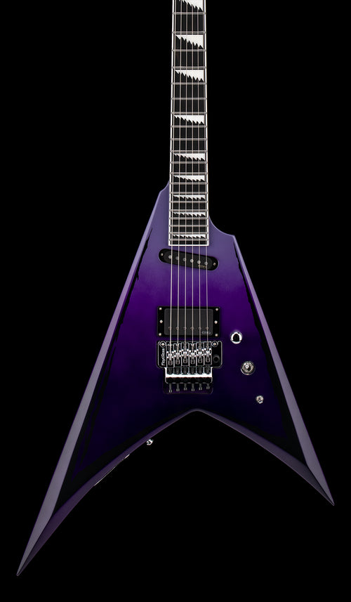 ESP E-II Alexi Ripped - Purple Fade Satin w/ Ripped Pinstripes #ES9122243 (Factory Demonstration Model)