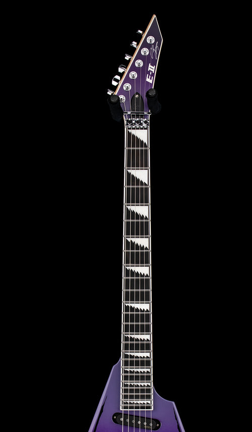 ESP E-II Alexi Ripped - Purple Fade Satin w/ Ripped Pinstripes #ES9122243 (Factory Demonstration Model)