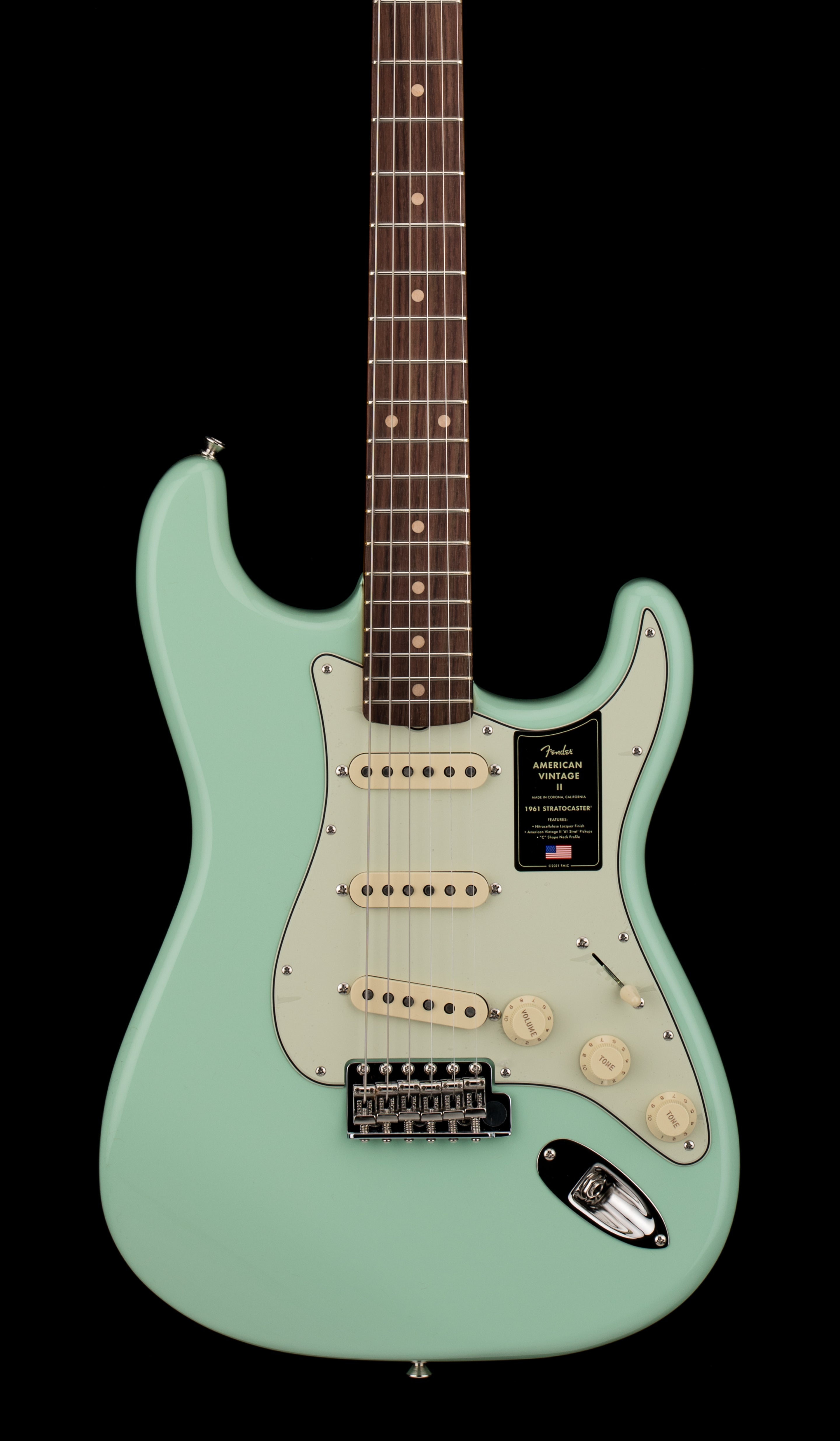 Fender American Vintage II 1961 Stratocaster - Surf Green #03111