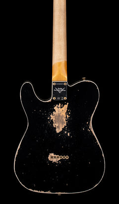 Fender Custom Shop 1960 Telecaster Custom Heavy Relic - Aged Black #82873