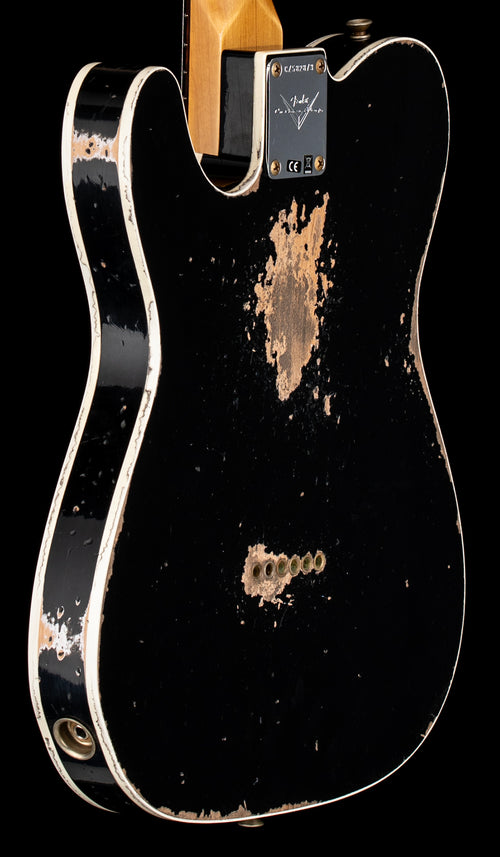 Fender Custom Shop 1960 Telecaster Custom Heavy Relic - Aged Black #82873