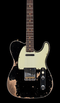 Fender Custom Shop 1960 Telecaster Custom Heavy Relic - Aged Black #82873