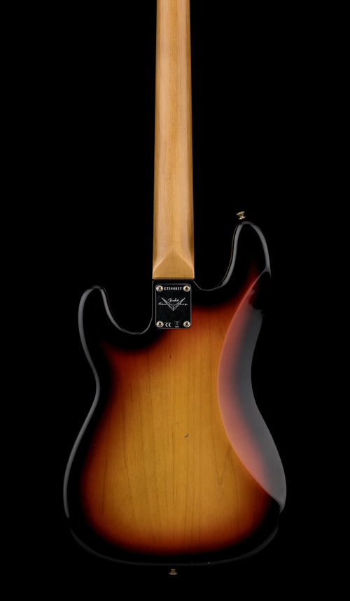 Fender Custom Shop 1966 Precision Bass Journeyman Relic - Faded Bleached 3-Tone Sunburst #88037