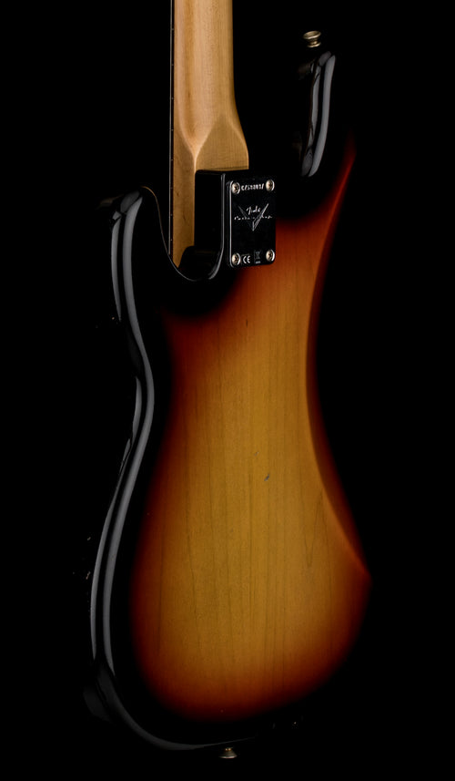 Fender Custom Shop 1966 Precision Bass Journeyman Relic - Faded Bleached 3-Tone Sunburst #88037