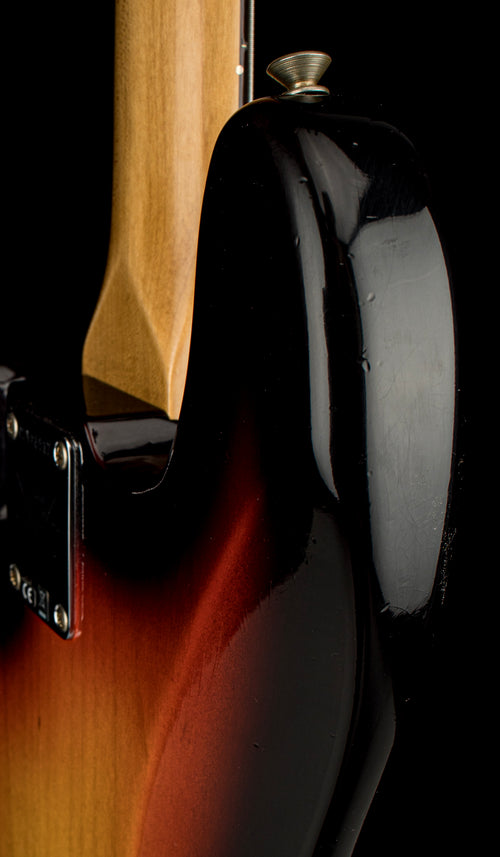 Fender Custom Shop 1966 Precision Bass Journeyman Relic - Faded Bleached 3-Tone Sunburst #88037
