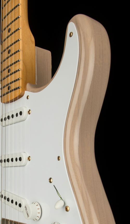 Fender Custom Shop Limited Edition 1954 Hardtail Stratocaster Deluxe Closet Classic - Dirty White Blonde #0657