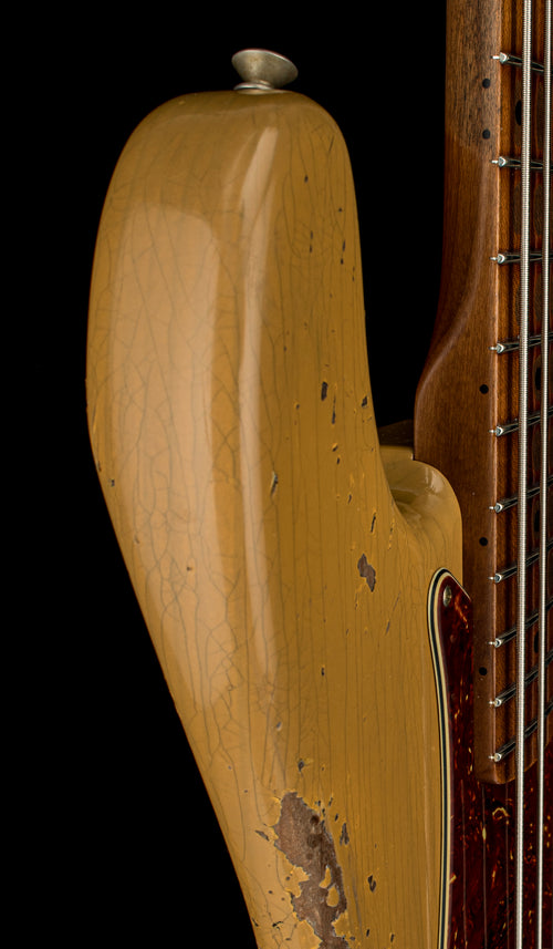 Fender Custom Shop Empire 58 Precision Bass Heavy Relic - Faded Aged Butterscotch Blonde #90368