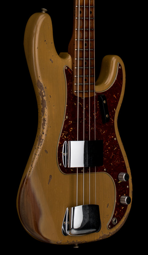 Fender Custom Shop Empire 58 Precision Bass Heavy Relic - Faded Aged Butterscotch Blonde #90368
