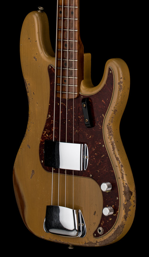 Fender Custom Shop Empire 58 Precision Bass Heavy Relic - Faded Aged Butterscotch Blonde #90368