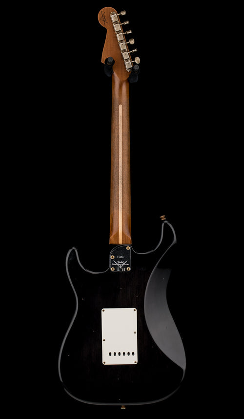 Fender Custom Shop Empire 59 Transition Stratocaster Journeyman Relic - Aged Ebony Transparent #19356