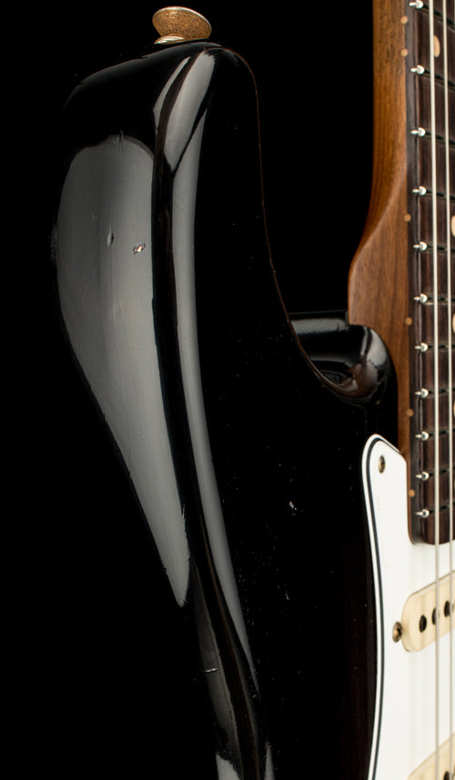 Fender Custom Shop Empire 59 Transition Stratocaster Journeyman Relic - Aged Ebony Transparent #19356