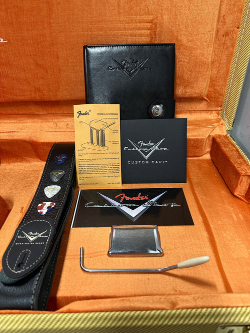 Fender Custom Shop Empire 59 Transition Stratocaster Journeyman Relic - Faded Aged Olympic White #19361