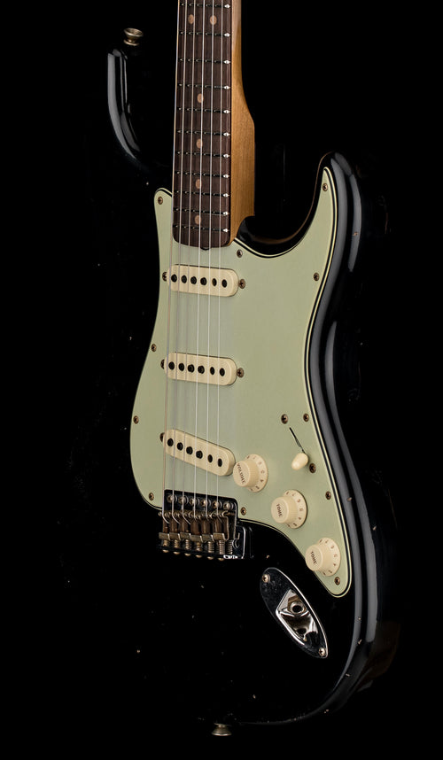 Fender Custom Shop LTD 1964 L Series Stratocaster Journeyman Relic - Black #11955