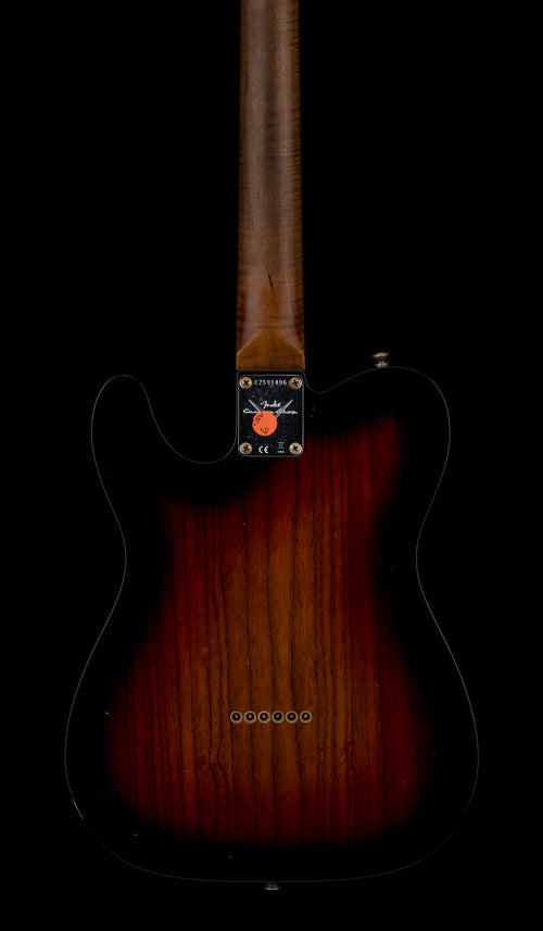 Fender Custom Shop Limited Edition Telecaster Custom Journeyman Relic - Aged Wide Fade 3-Color Sunburst #91496