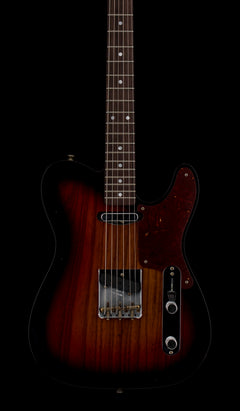 Fender Custom Shop Limited Edition Telecaster Custom Journeyman Relic - Aged Wide Fade 3-Color Sunburst #91496