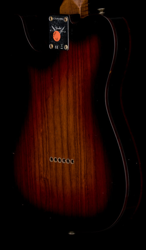 Fender Custom Shop Limited Edition Telecaster Custom Journeyman Relic - Aged Wide Fade 3-Color Sunburst #91496