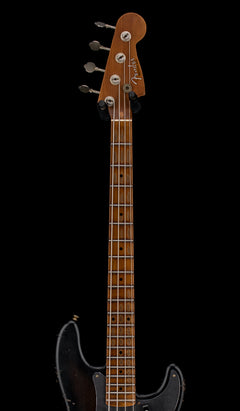 Fender Custom Shop Empire 58 Precision Bass Heavy Relic - Faded Aged Ebony Transparent #87719