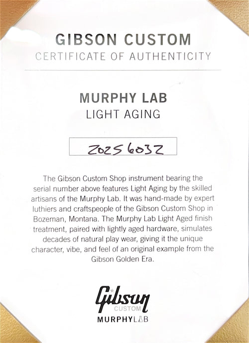 Gibson Custom Shop 1955 J-45 Murphy Lab Light Aged - Vintage Sunburst #56032