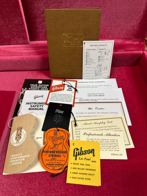 Gibson Custom 1958 Mahogany Explorer VOS - Antique Natural #86023