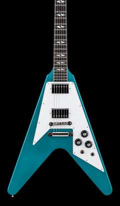 Gibson Custom Shop Limited Edition 1969 Flying V Reissue Gloss - Aqua Mist #00439