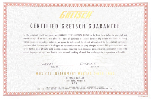 Gretsch LTD Vintage Select '59 Sparkle Jet G6129TG-59VS - Red Sparkle #92915